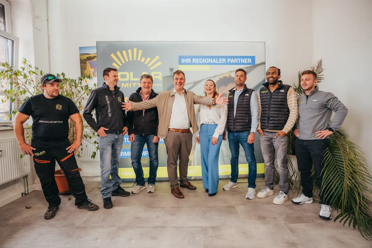 Solar Mitte im Büro