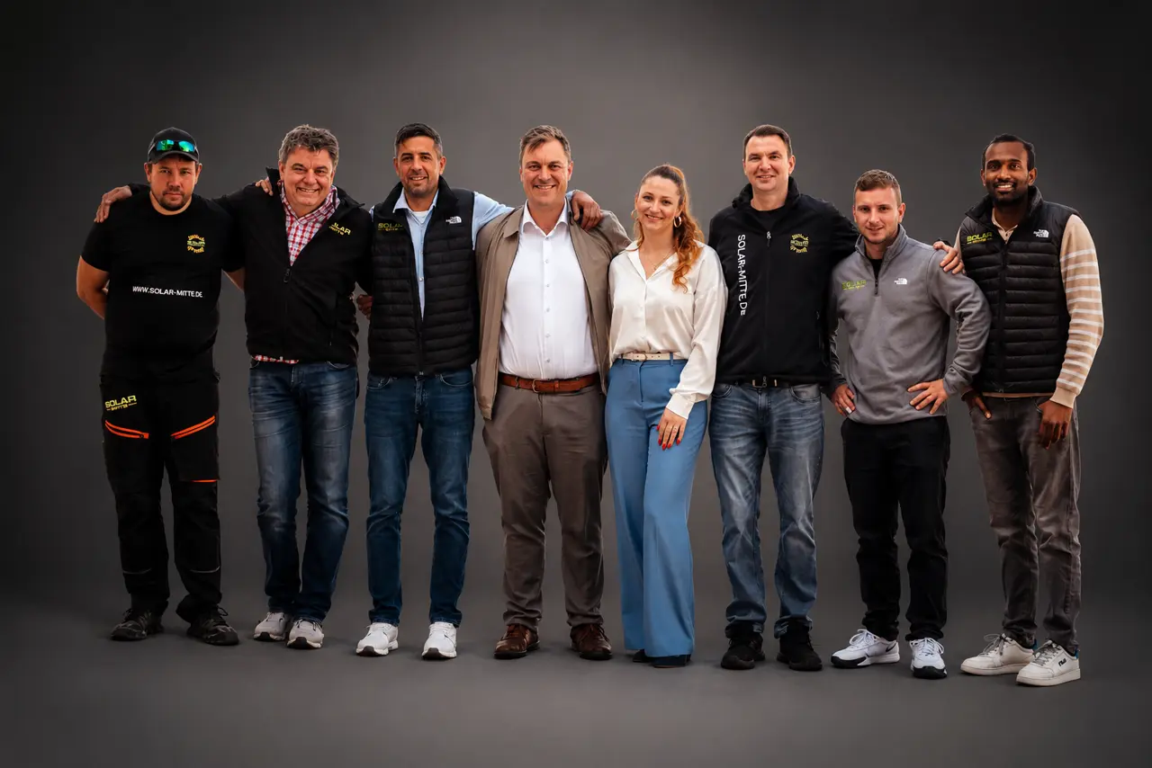 Team von Solar Mitte